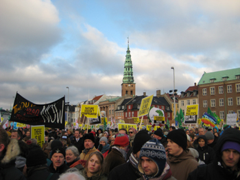 Climate Change Demonstrations in Copenhagen