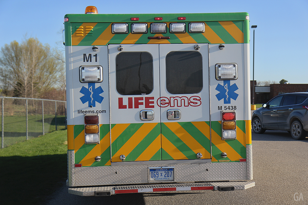 ambulance EMS manistee ludington scottville fenja firnhaber benzie girls varsity soccer