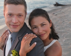 Point Betsie Elopement: Janna and Chris
